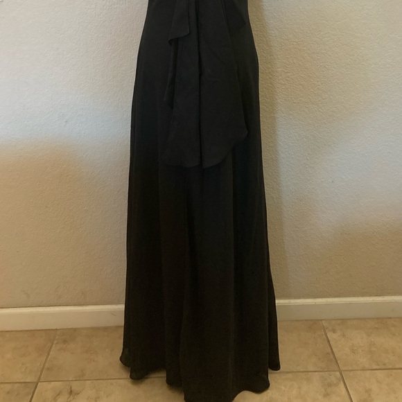 Y2K Black Long Formal Prom Dress - Picture 4 of 9